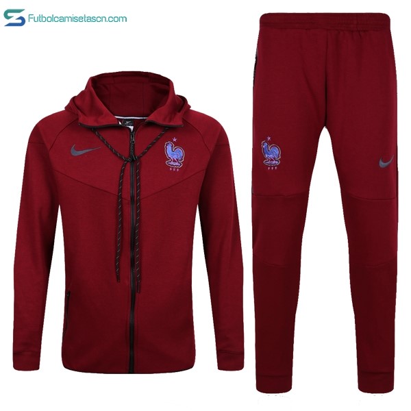 Chandal Francia 2017 Rojo